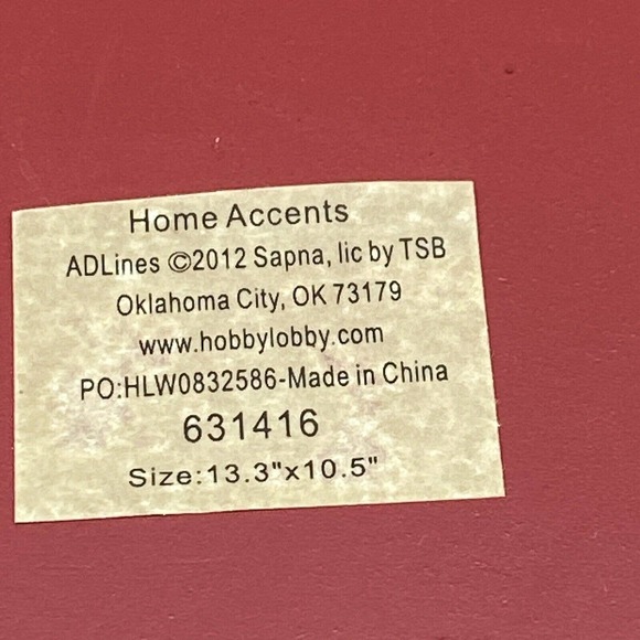 2012 Home Accent Children's Wood Pictures Train & Plane Wall Decoration Nursery - Picture 4 of 9